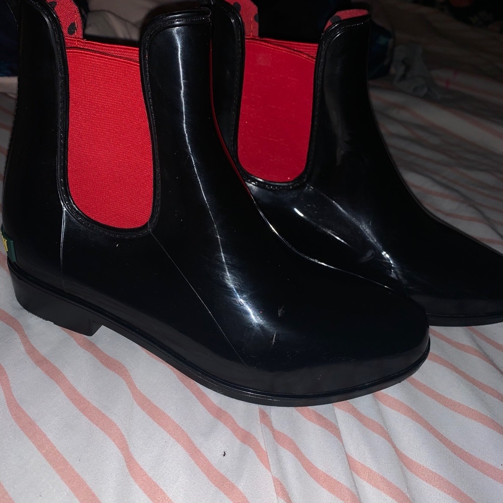 Ralph Lauren ankle rain boots
